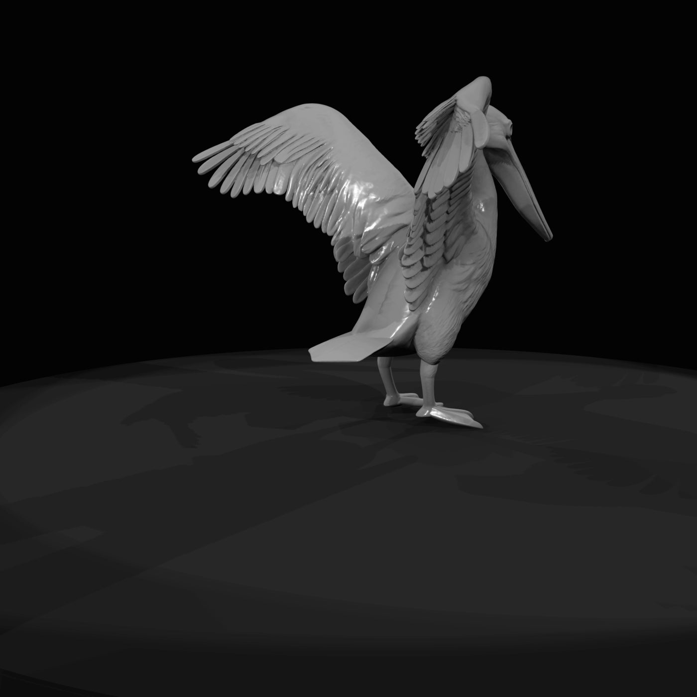 stylized-pelican-figurine-3d-model