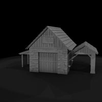 rural-garage-workshop-shed-stone-lower-walls-woode-0145e7 — thumbnail 8