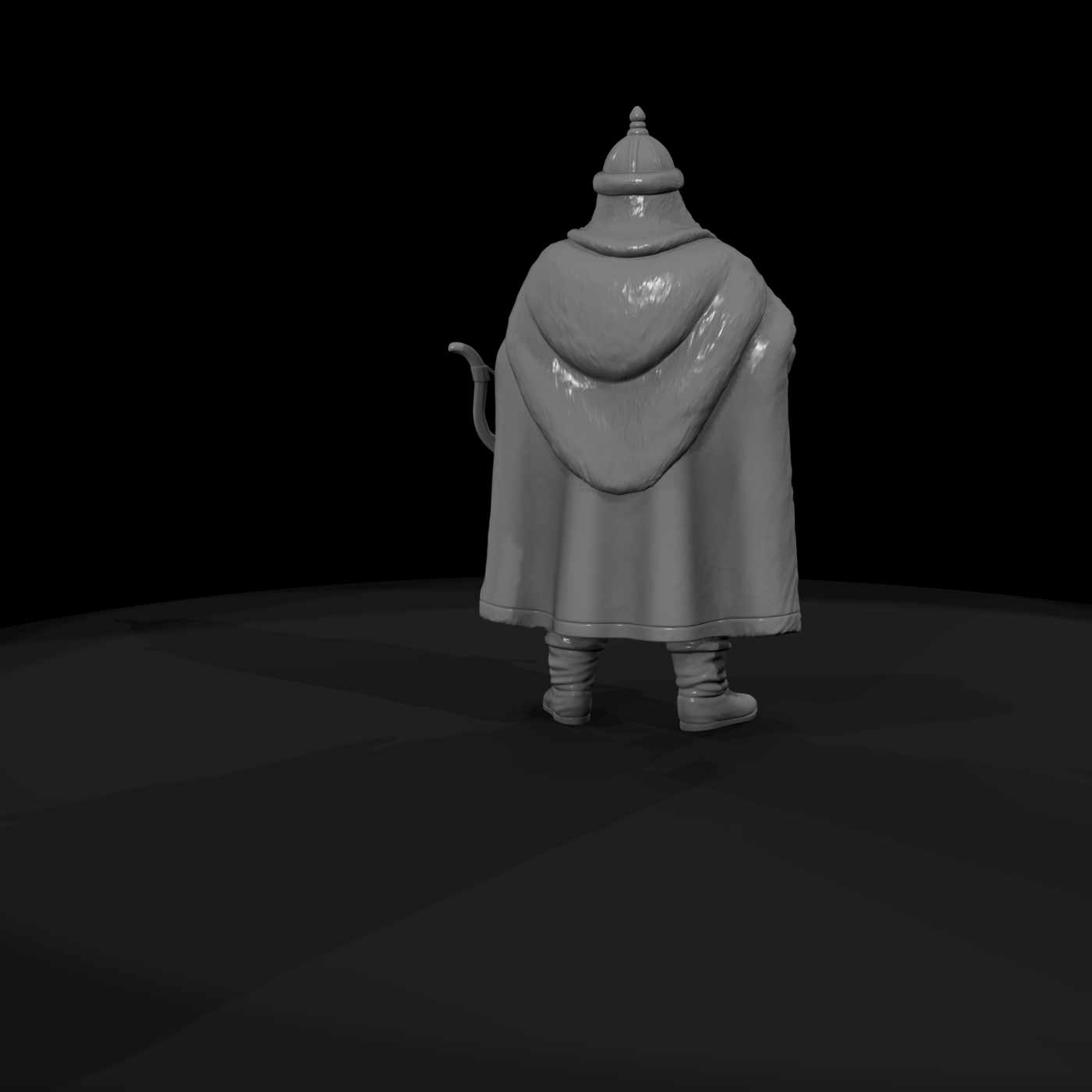 Hist 0082 Historical Genghis Khan Miniature Figure