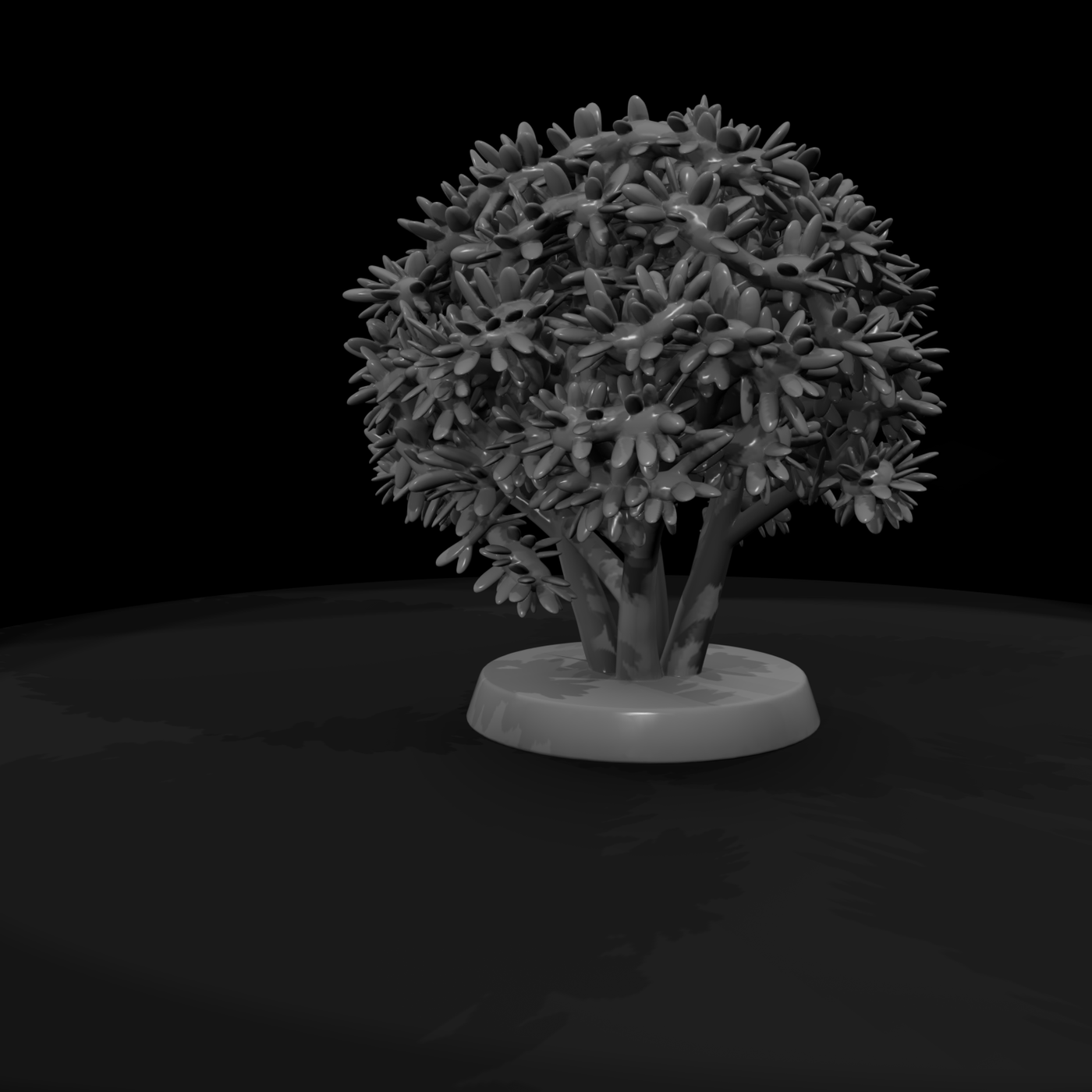 Stylized Topiary Bush