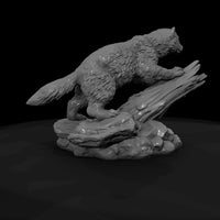 juvenile-wolverine-figurine-on-rock-wildlife-658058 — thumbnail 7
