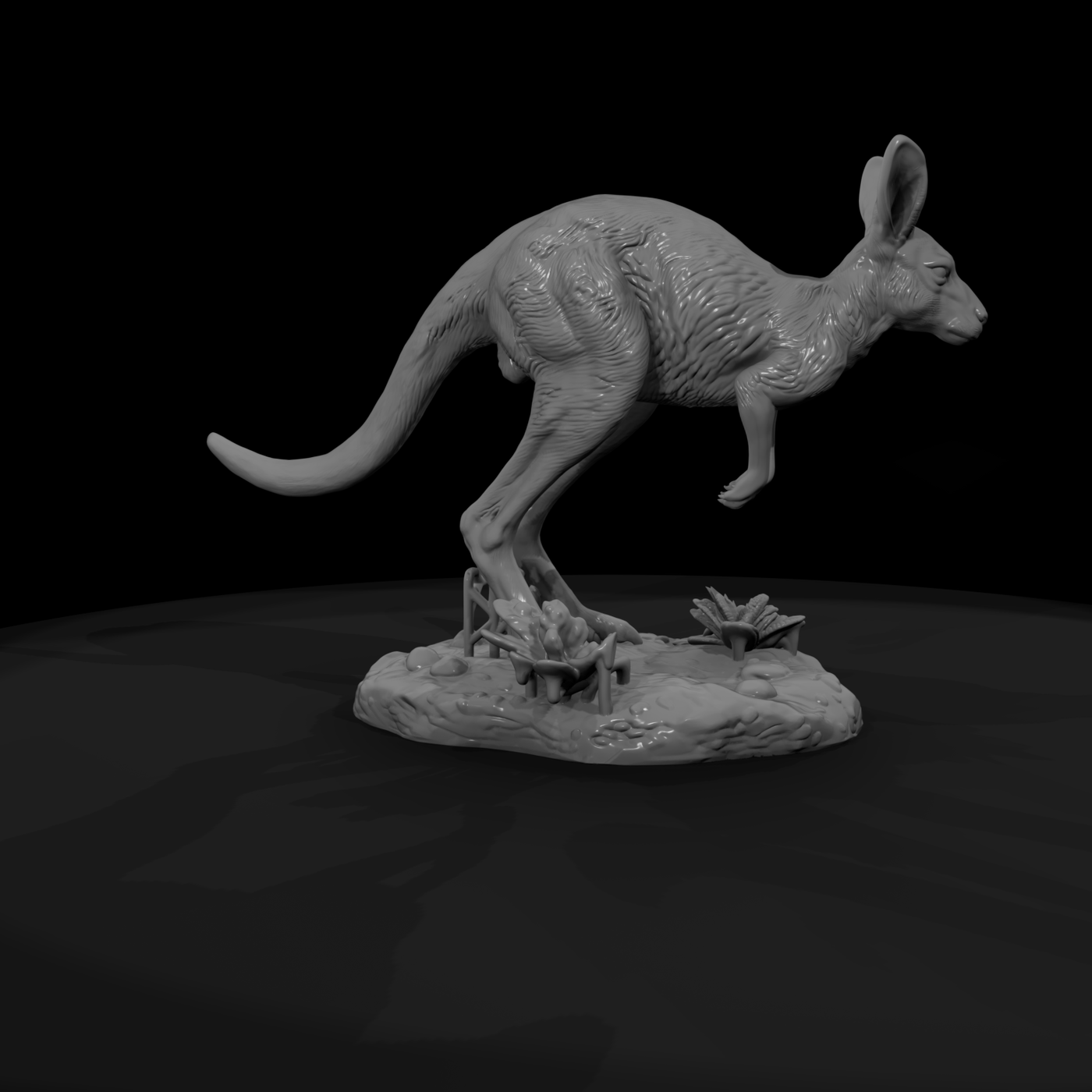 Red Kangaroo Mid-Hop