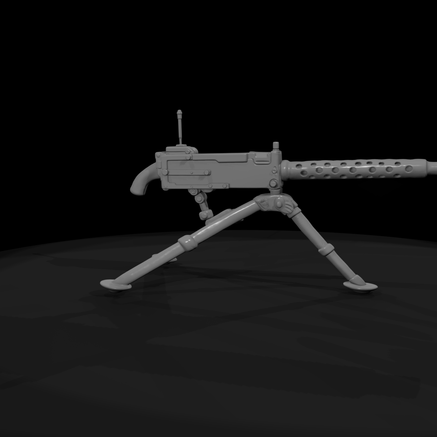 Wpn Mgun 011 M1919 Browning