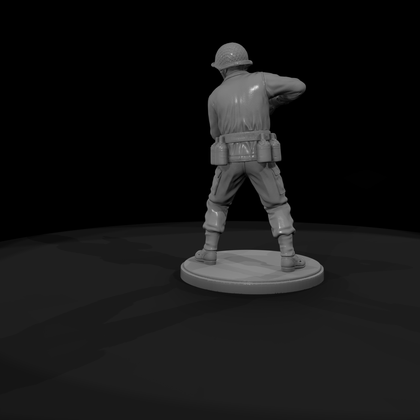 Ww2H 037 United States Field Artillery Cannoneer 1