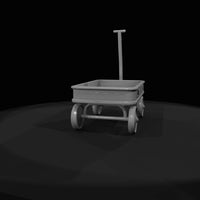 antique-wooden-child-s-pull-wagon-with-bulletin-lettering — thumbnail 7