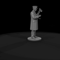 1900s Railroad Conductor with Lantern — thumbnail 8