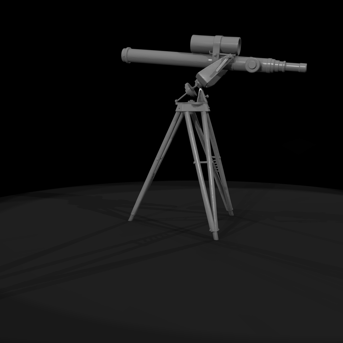 Refractor Telescope on Tripod