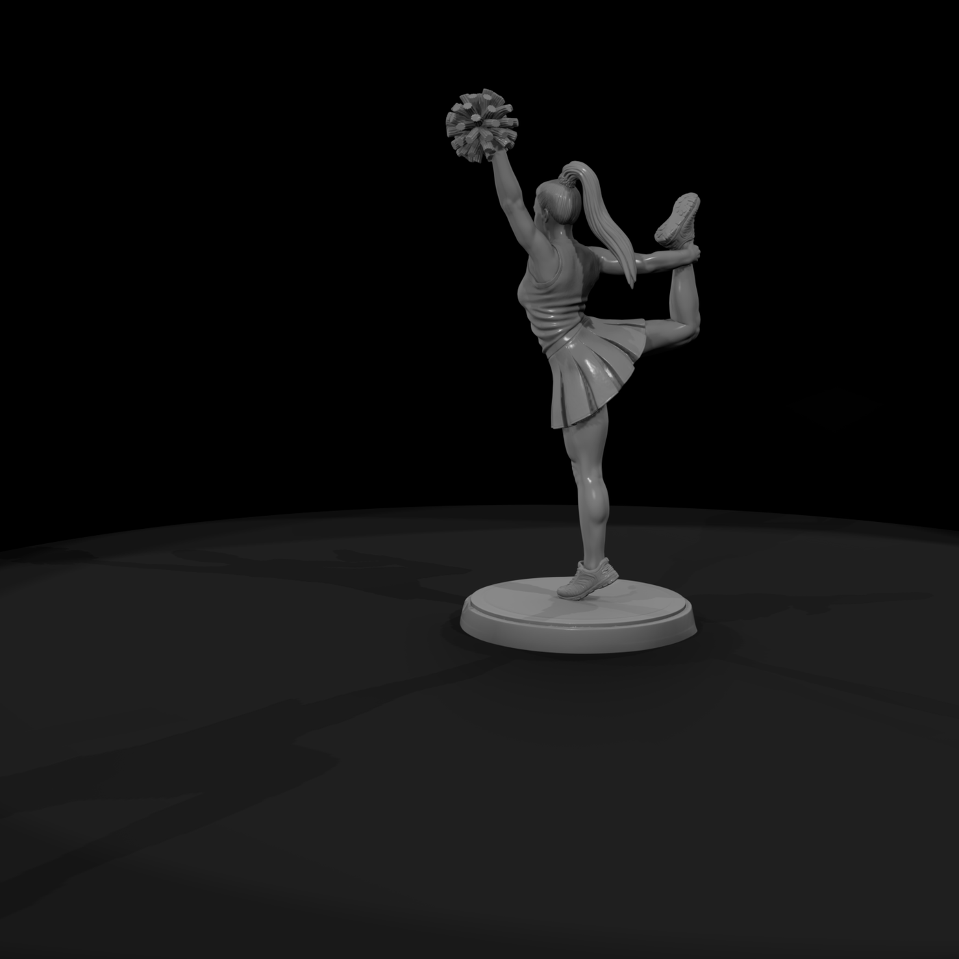 High-Kick Cheerleader