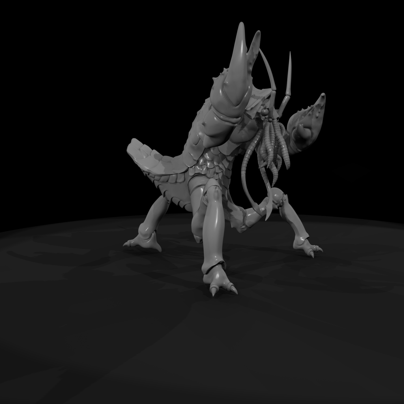 Lovecraftian Crayfish Monster