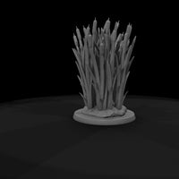 stylized-low-poly-cattail-reed-cluster-3d-model-nc — thumbnail 7