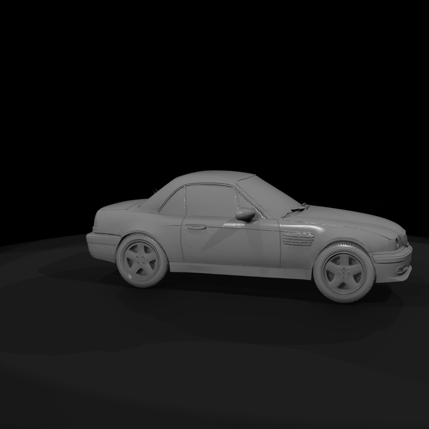 BMW E36 Convertible — Car Shell