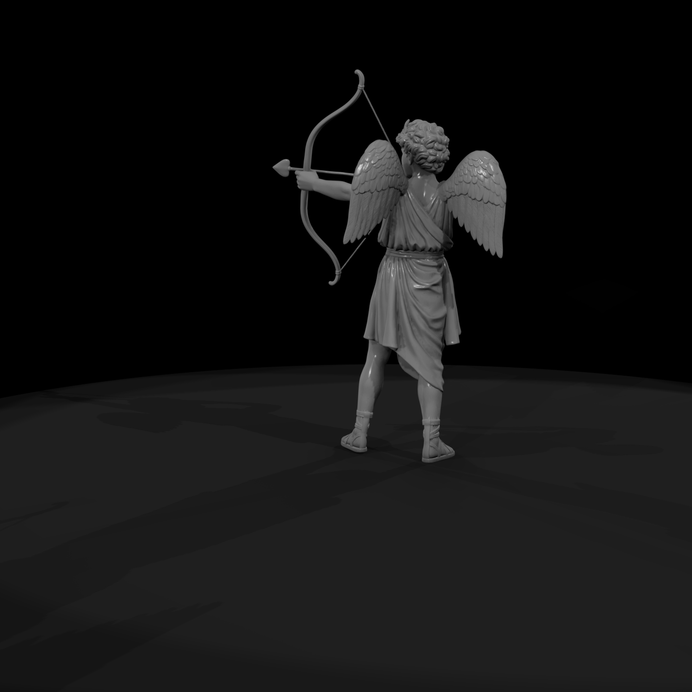 Cupid Drawing His Bow