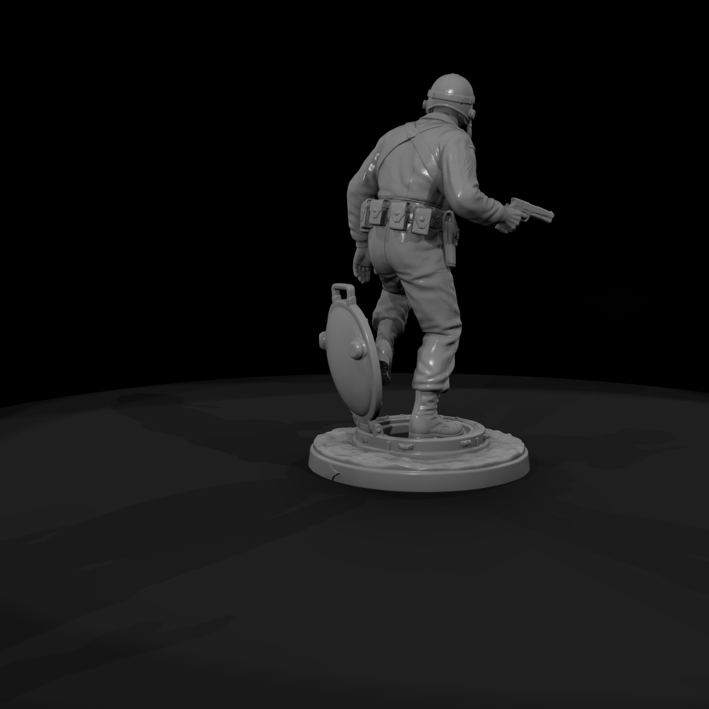 Ww2H 033 United States Tank Crew Loader