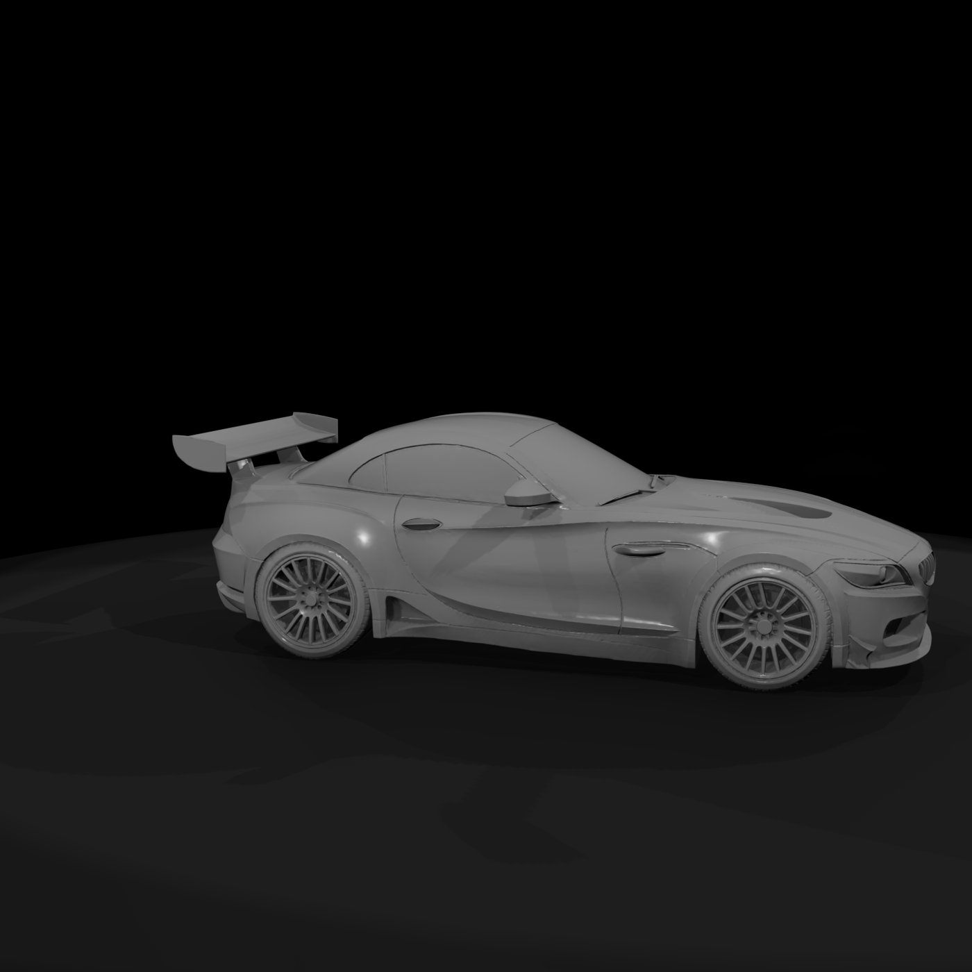 Tuned Z4-inspired sports coupe — car