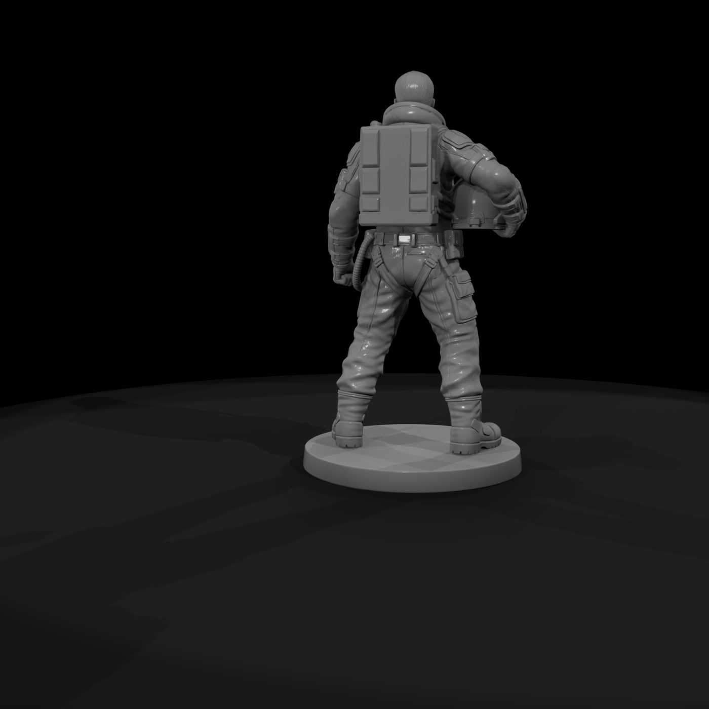 Poparc 0005 Moonbase Repair Pilot