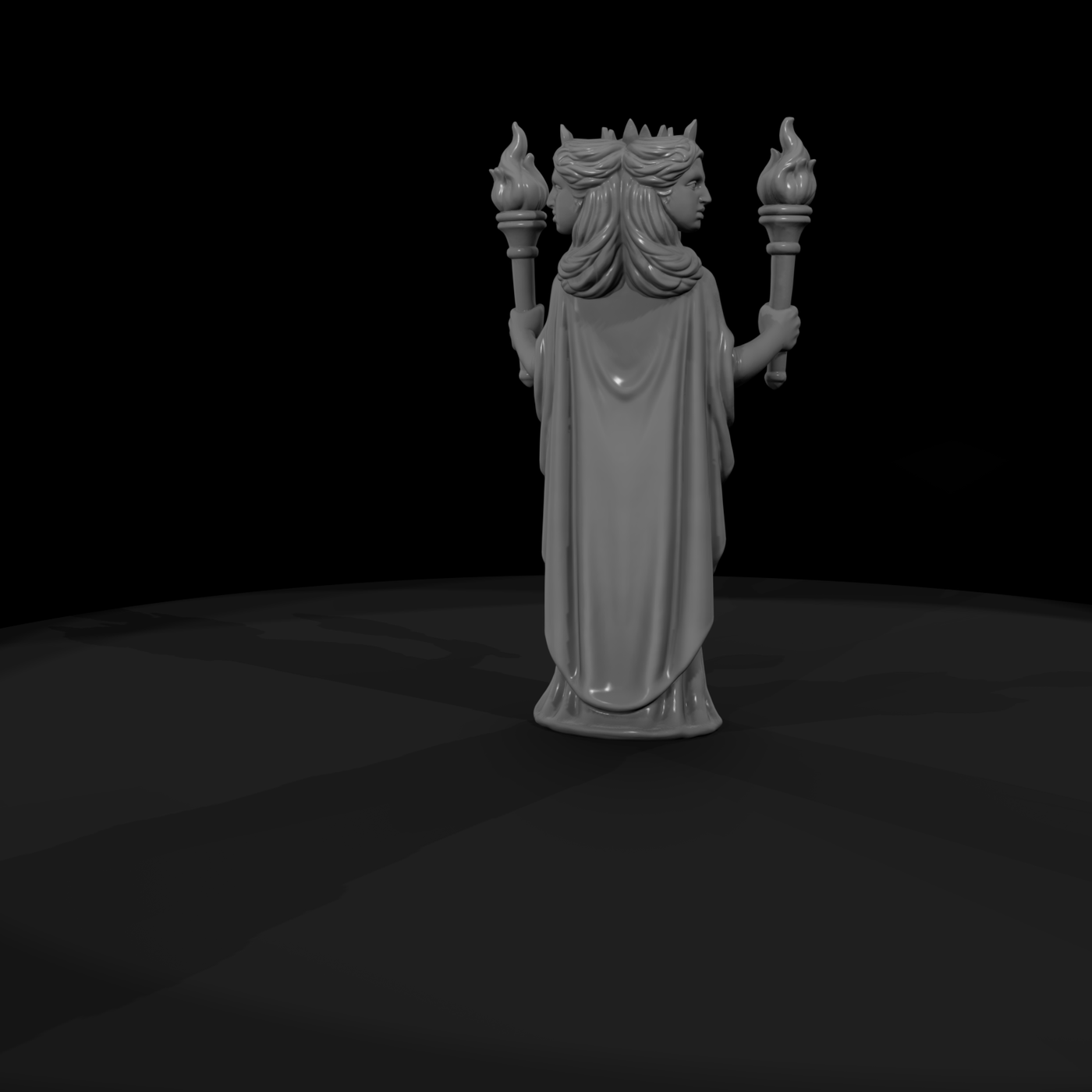 Myth 0296 Mythology Hecate Miniature Figure