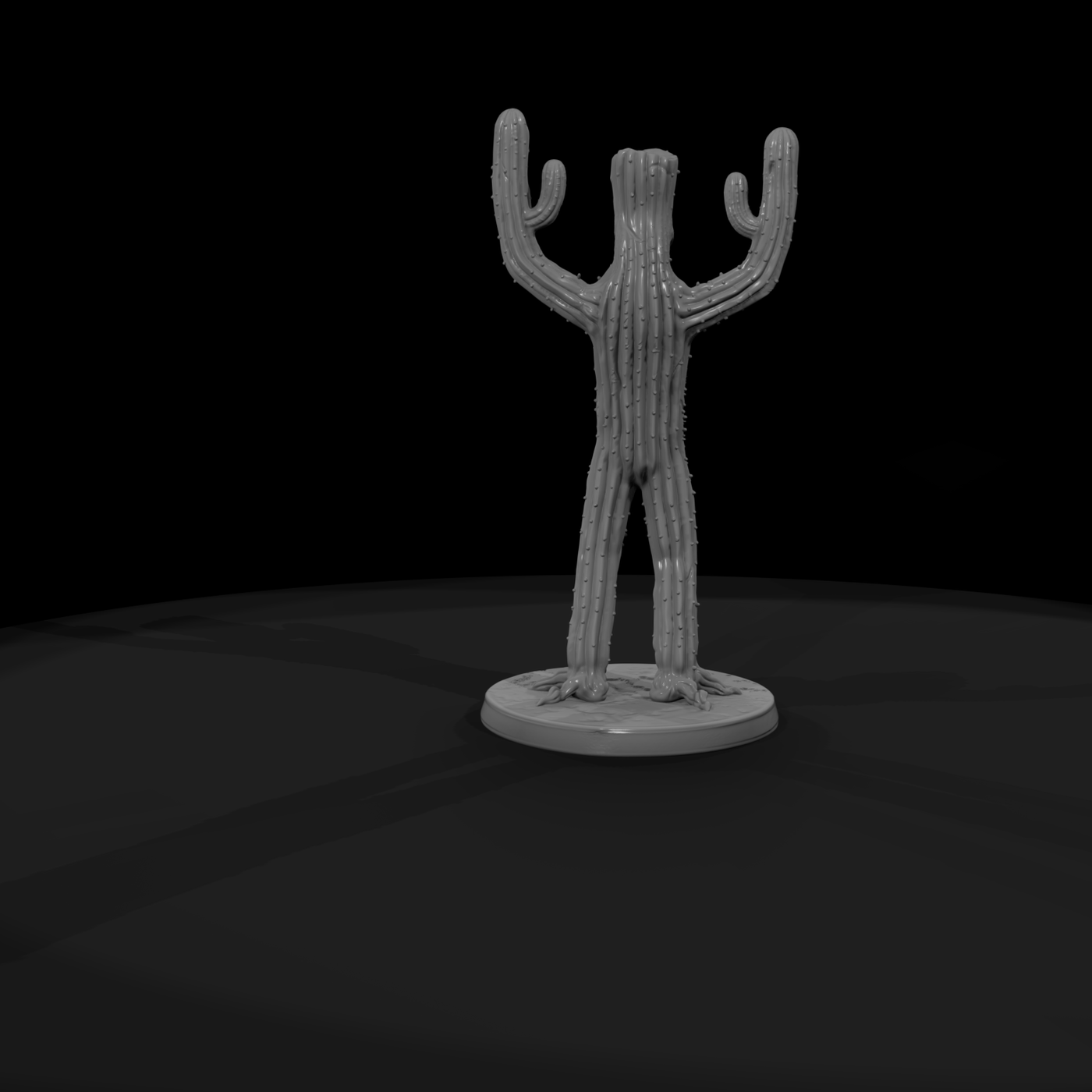 Saguaro Cactus Spirit Monster