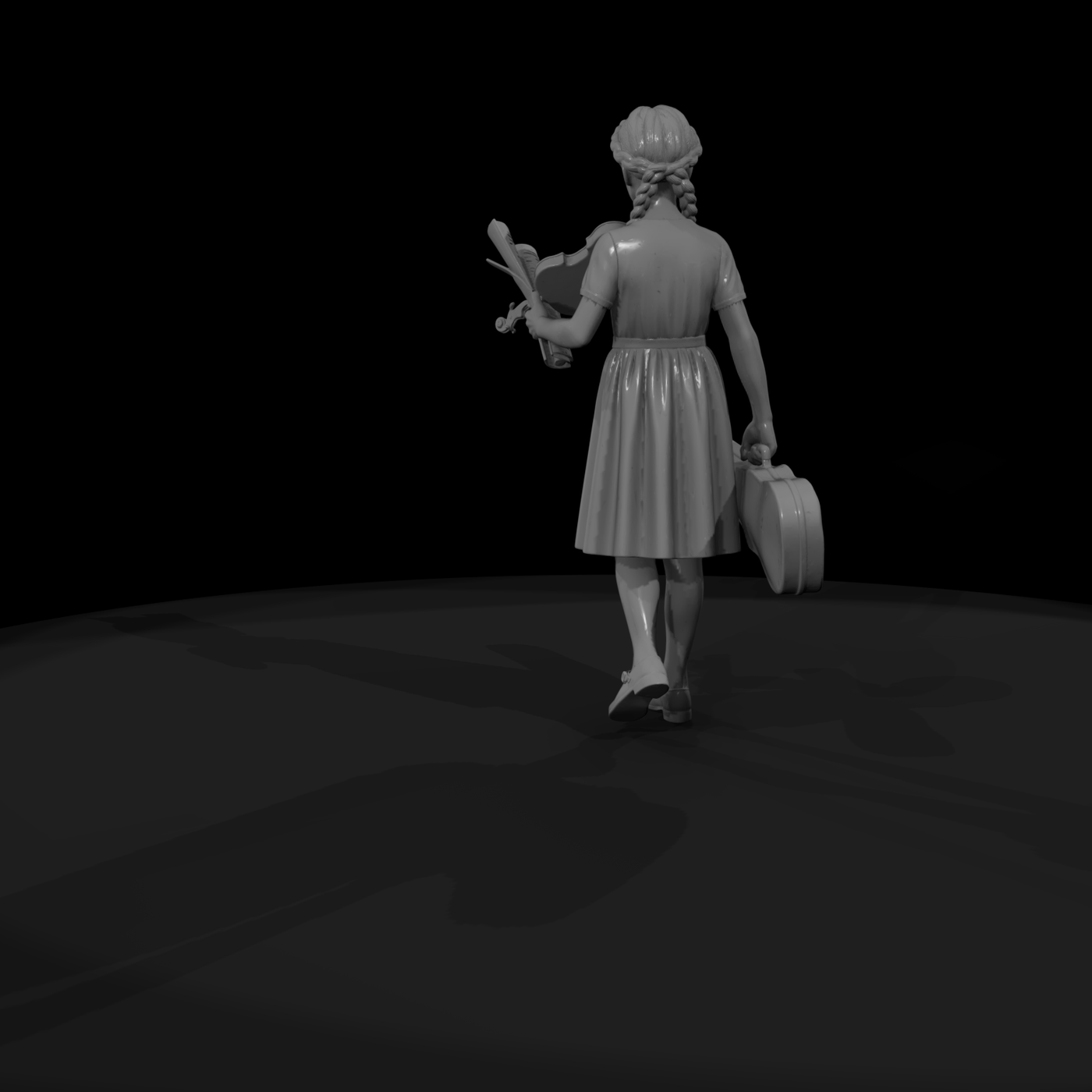 0060 Family Girl Violin Case
