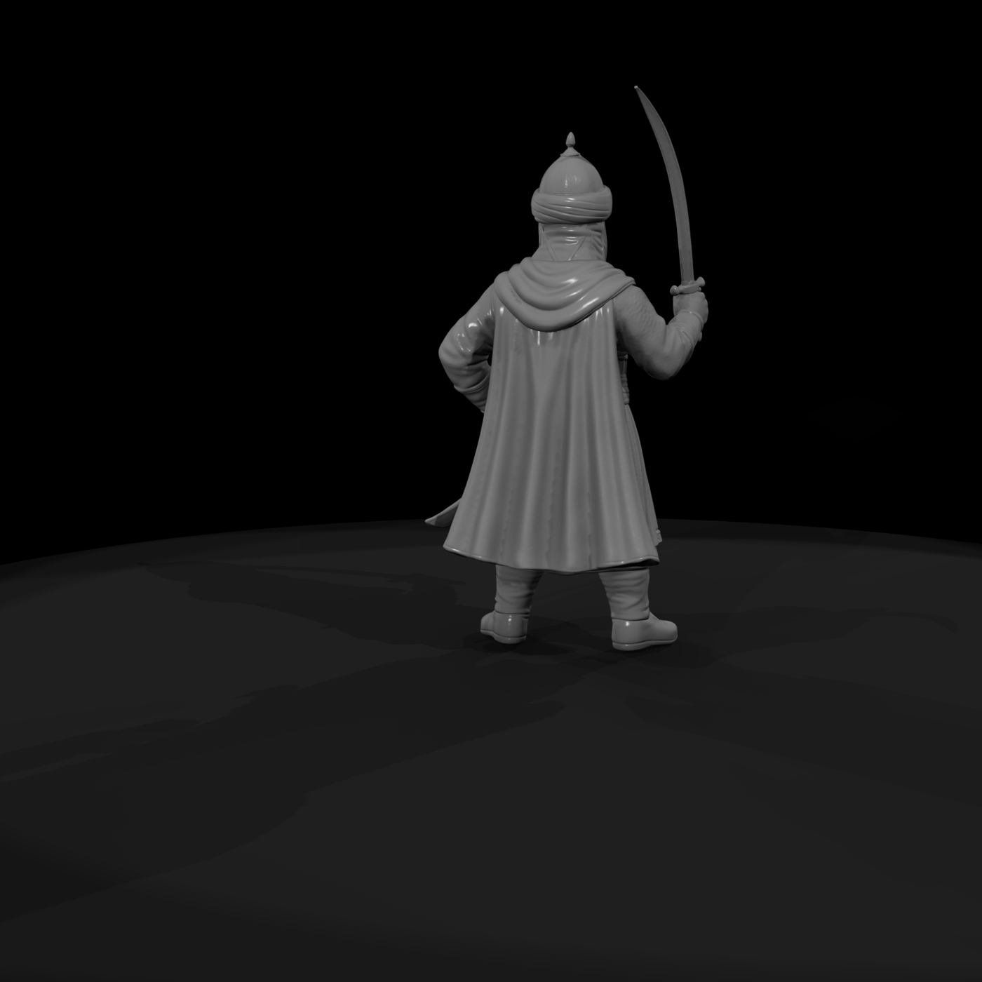 Hist 0071 Historical Saladin Miniature Figure