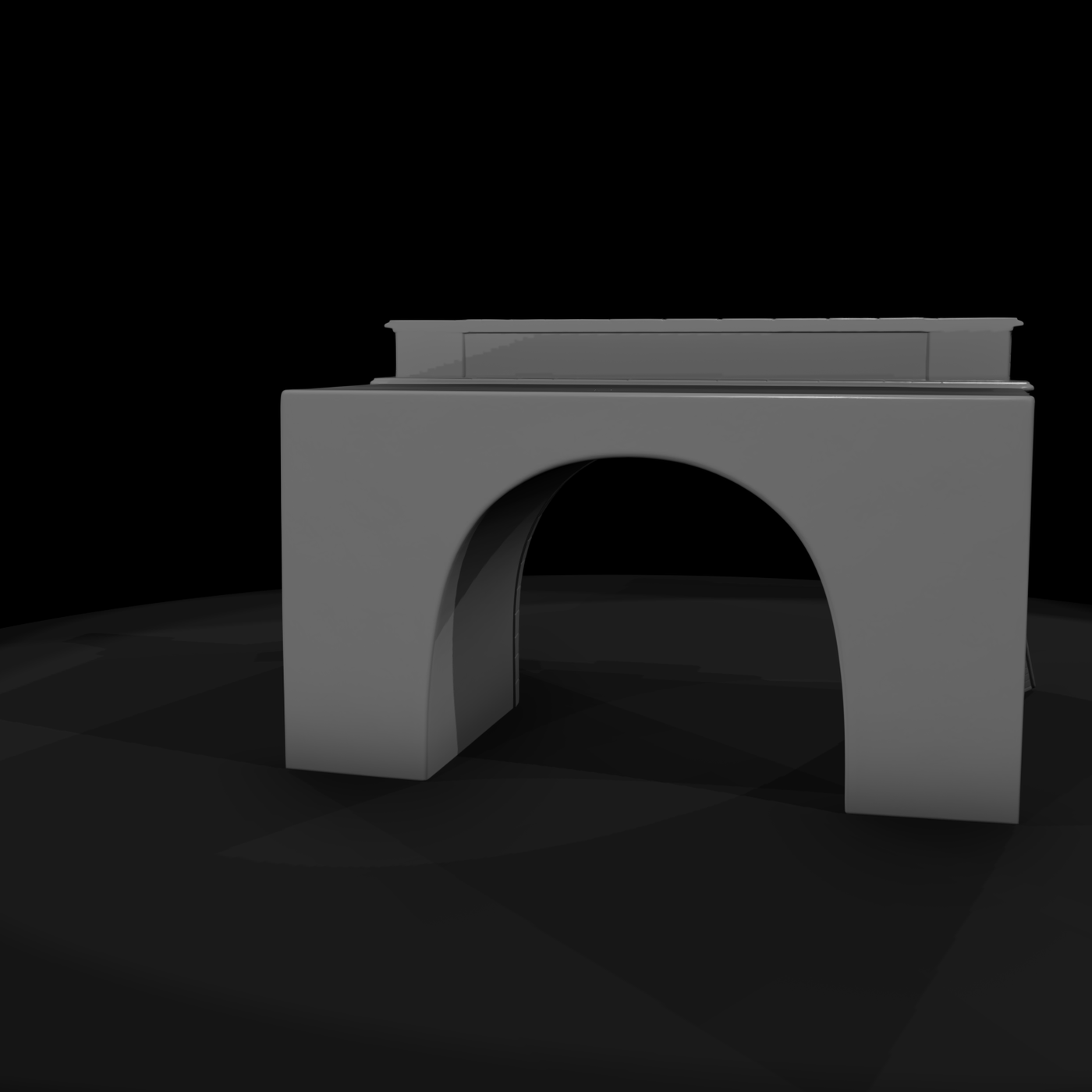 Stone Arch Railway Tunnel Portal