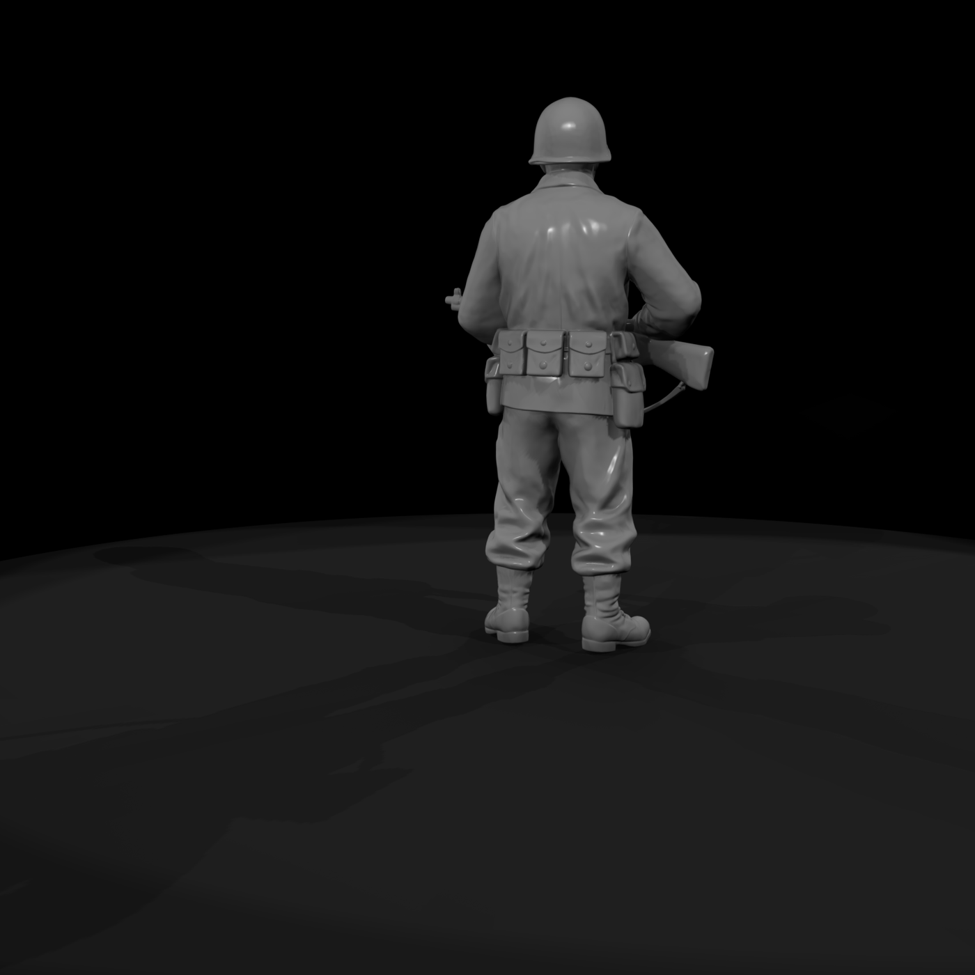 Ww2 Army 036 Wwii U S Army Scout Figure