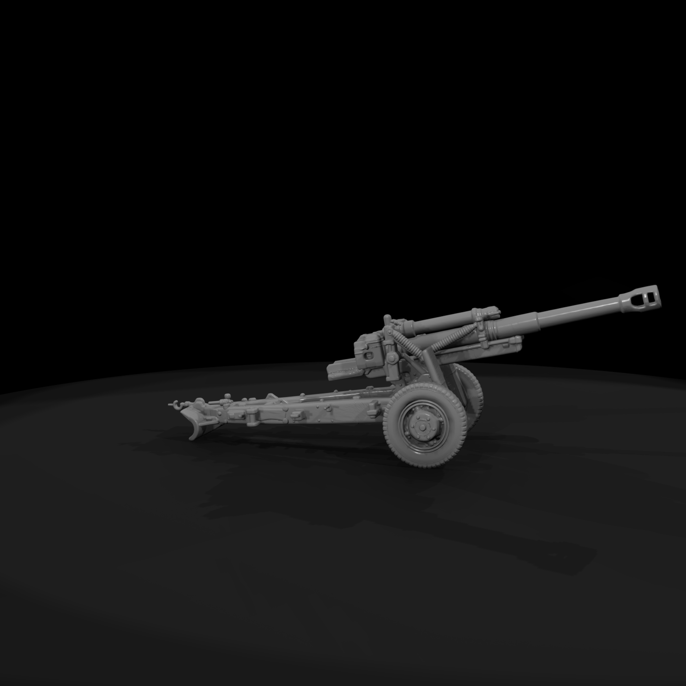 Mil 186 Vietnam 155Mm Howitzer