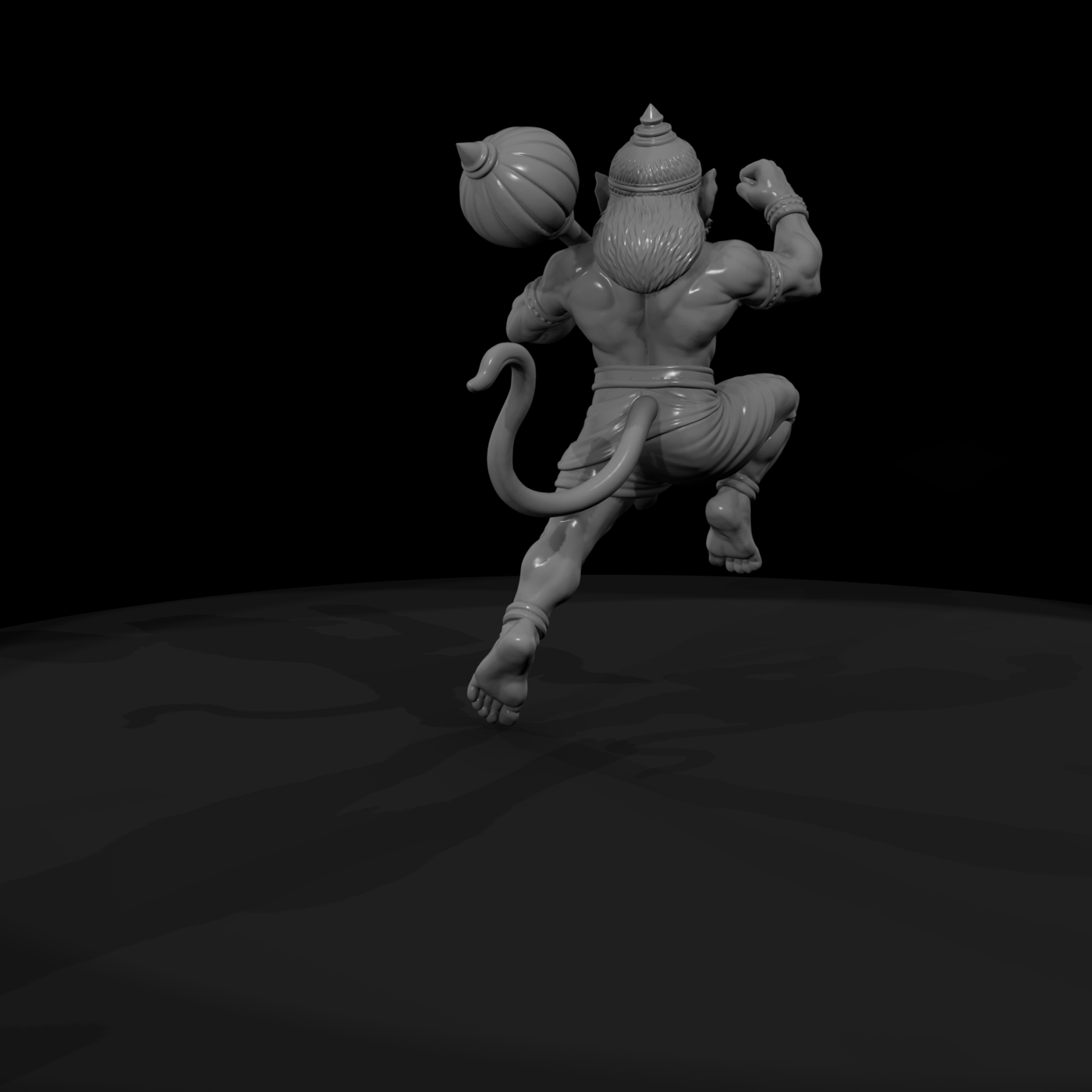 Myth 0430 Mythology Hanuman Miniature Figure
