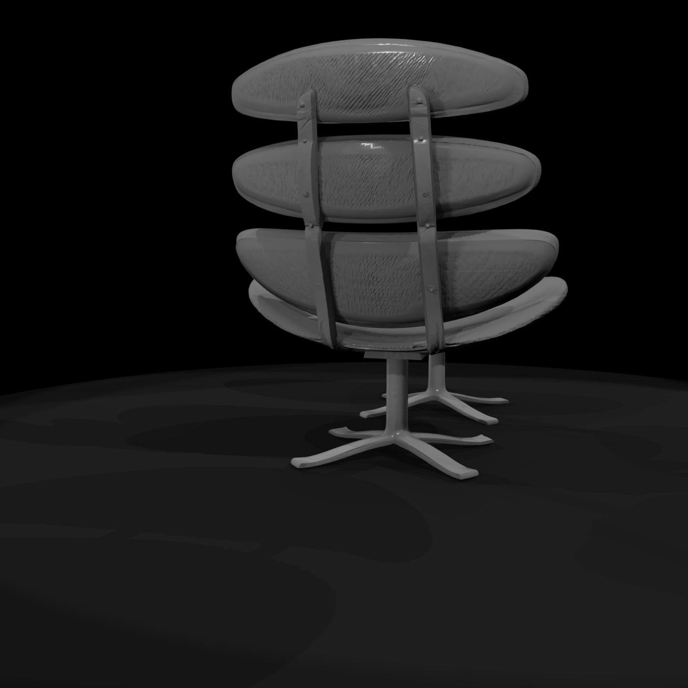 stacked-disc-chair-3d-model