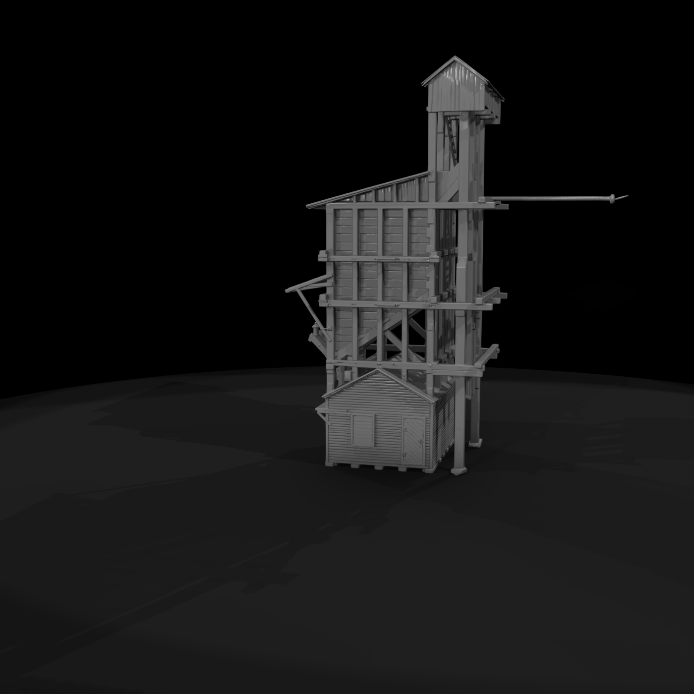20260612 Wooden Railroad Coal Tower F1Ce776Cdc