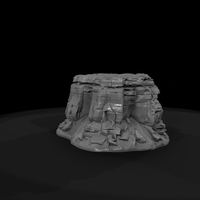 Layered Sandstone Rock Outcrop — thumbnail 8