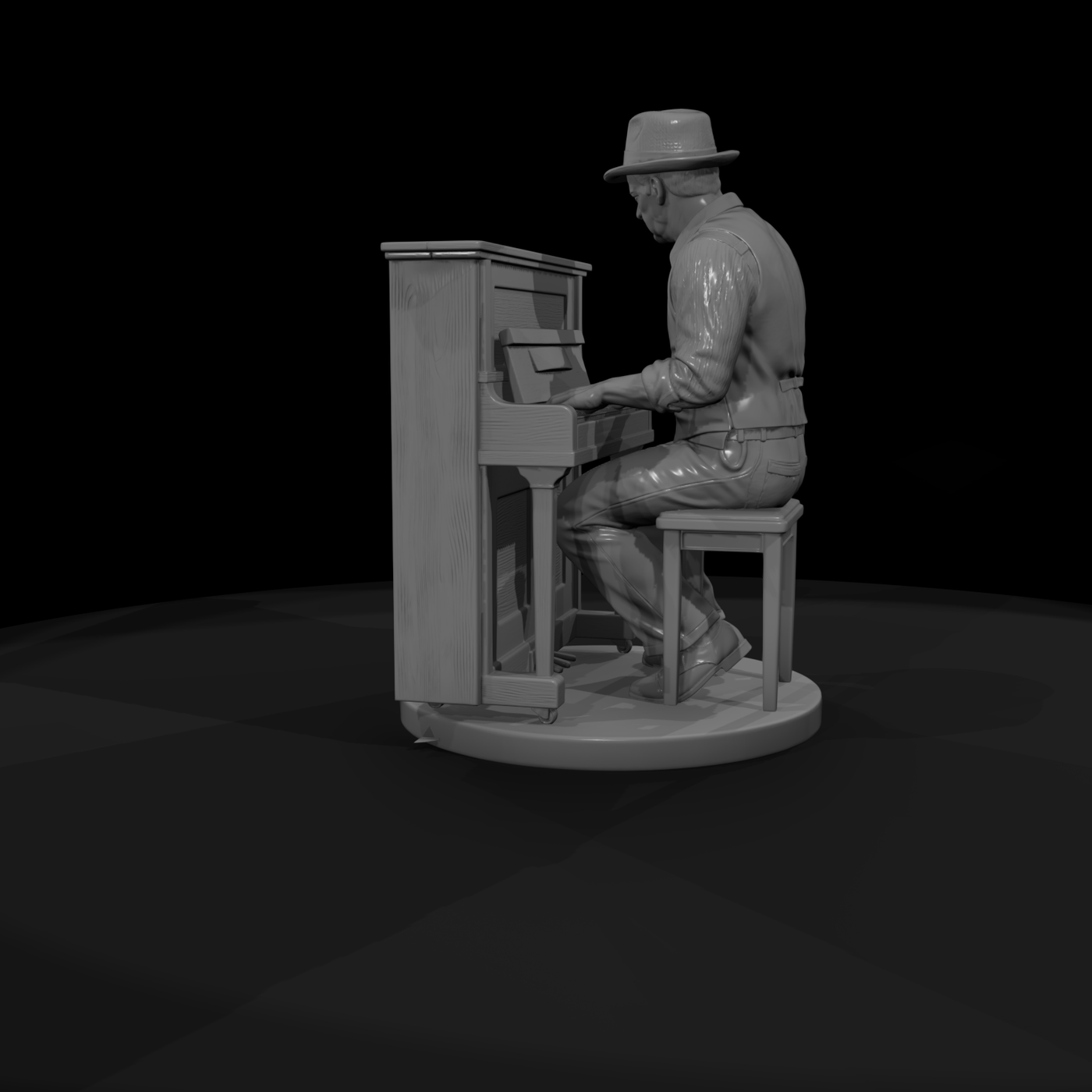 Bnd 121 Blues Band Piano