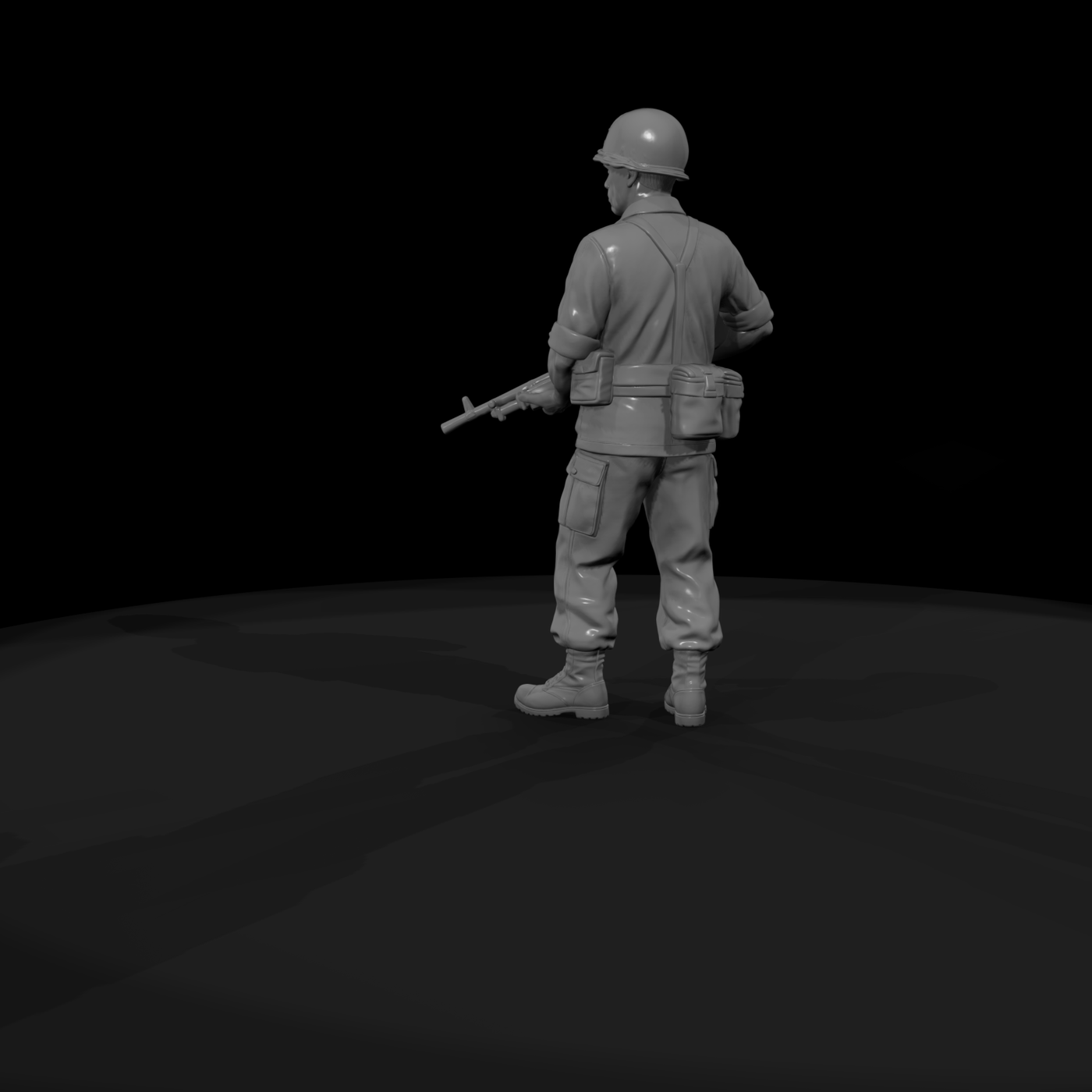 Vietnam War US Army Automatic Rifleman