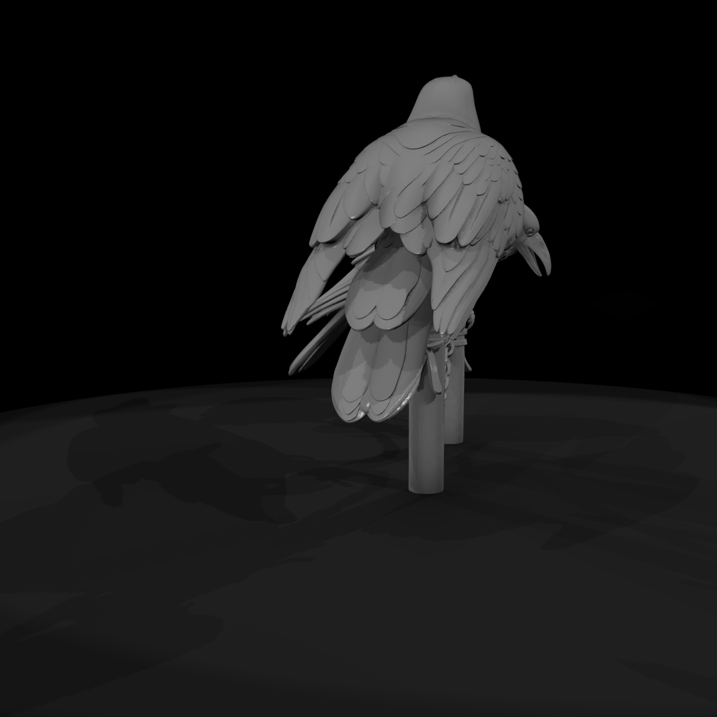 Detailed Raven Pair
