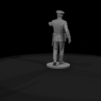 1950s Officer Directing Traffic — thumbnail 9