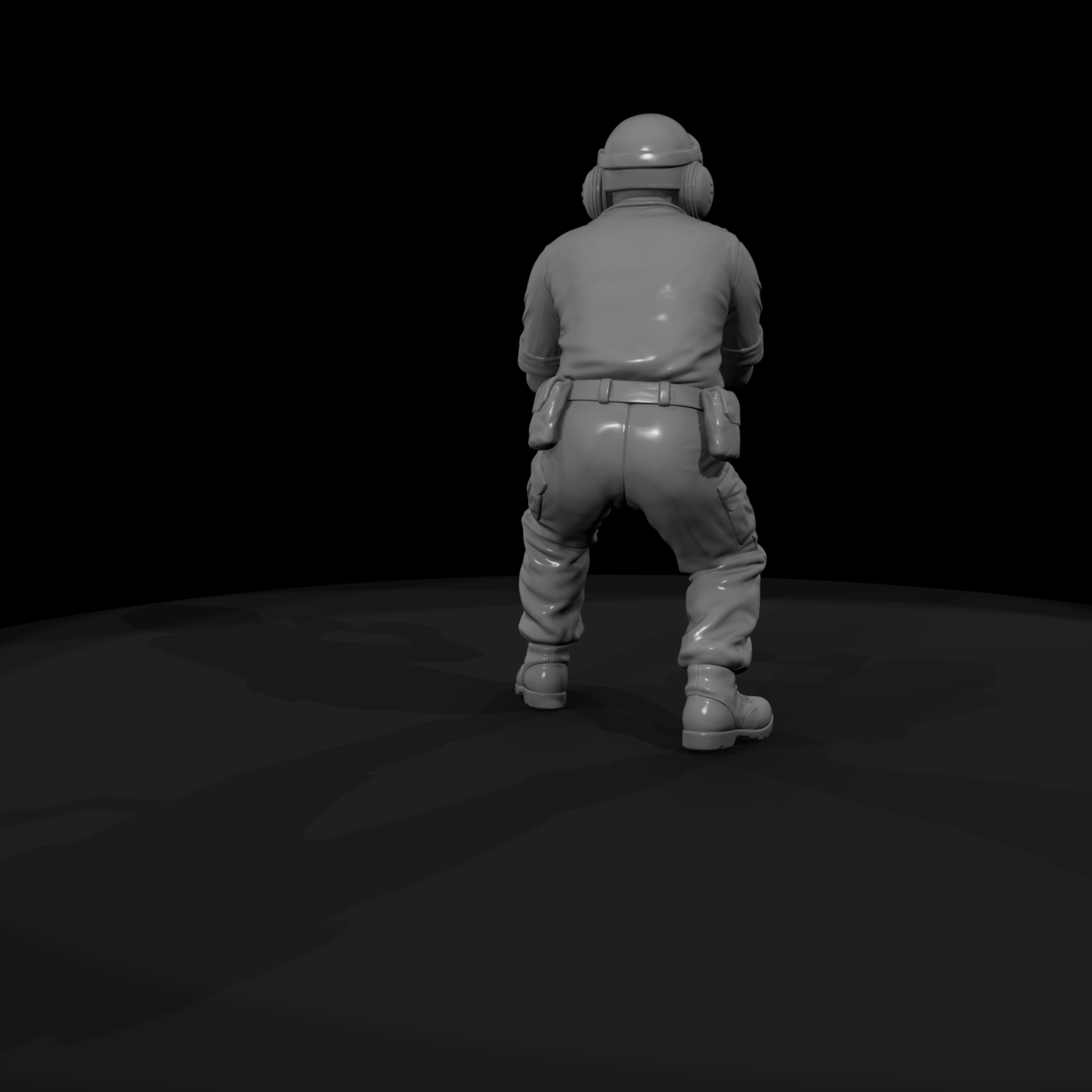 Mod Navy 019 Modern U S Navy Anti Aircraft Gunner
