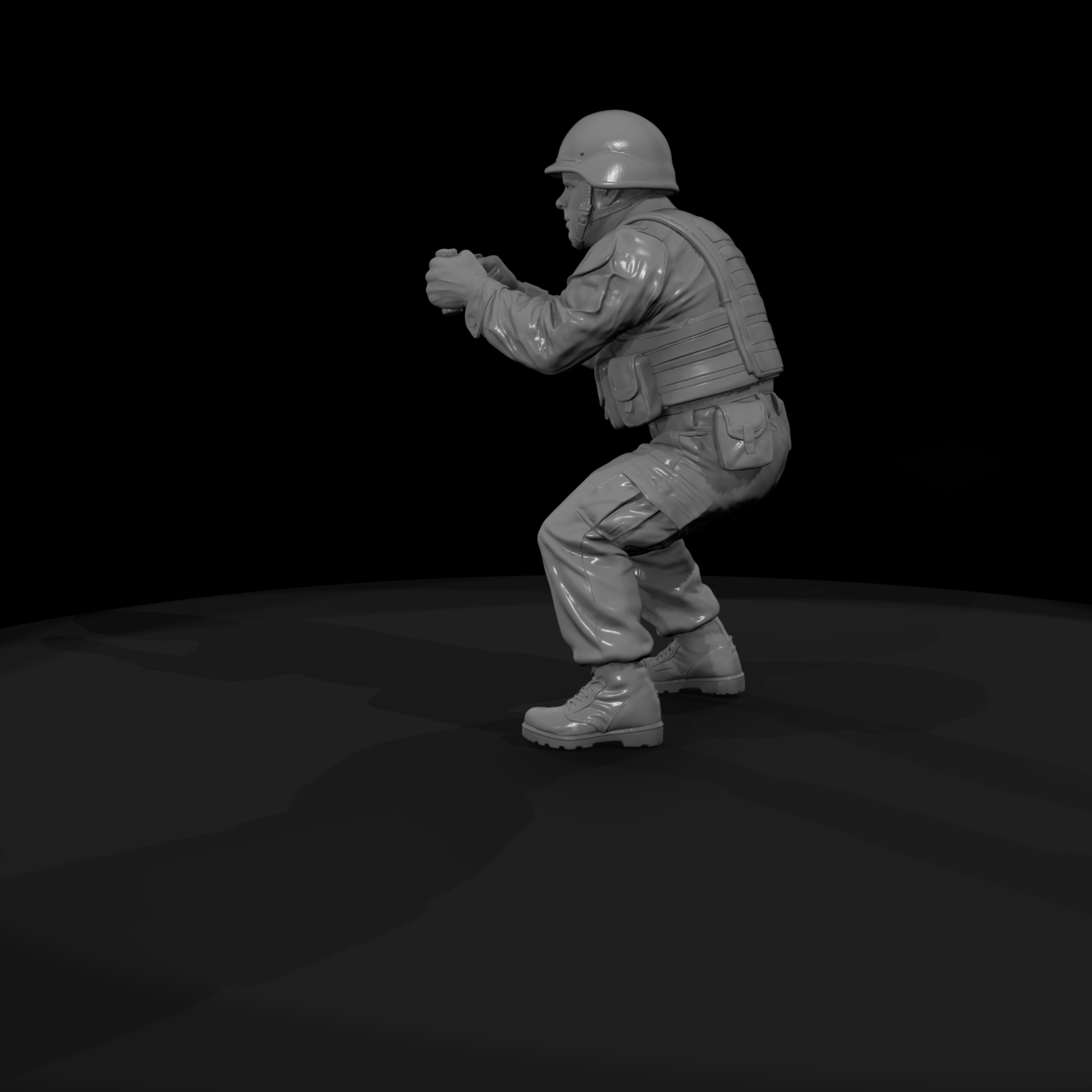 Mod Navy 033 Modern U S Navy Anti Aircraft Gunner