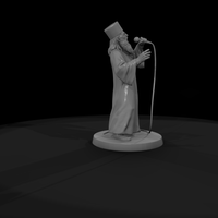 Orthodox Priest Singing into a Microphone — thumbnail 8
