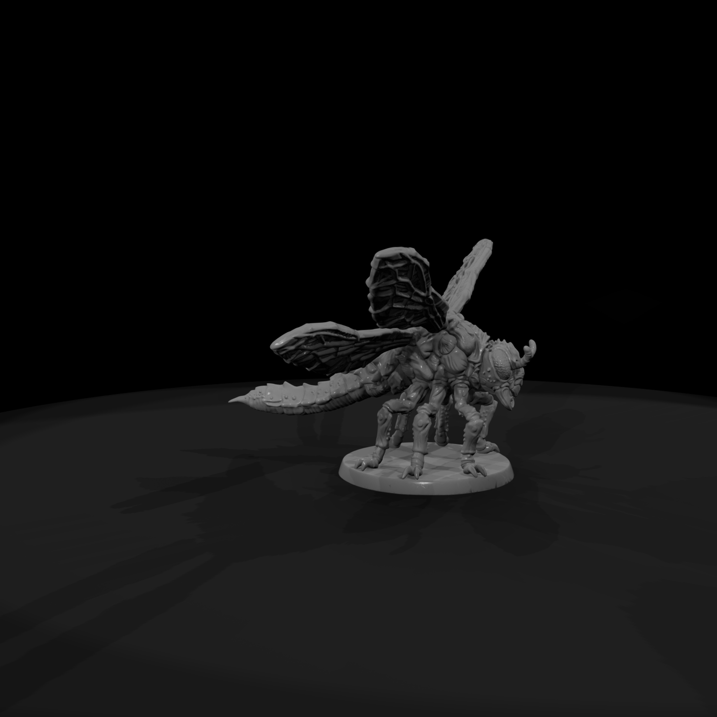 Creature Crystal Wing Dragonfly Beast