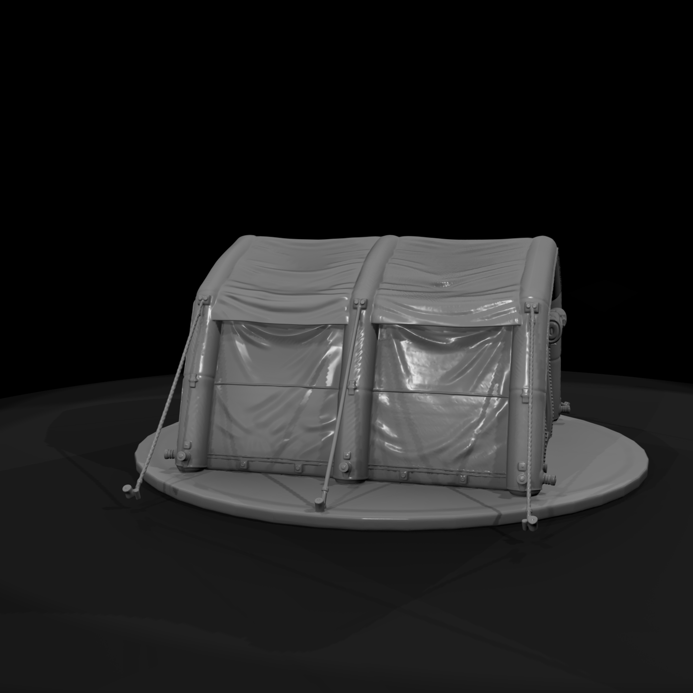 Inflatable Disaster Relief Shelter