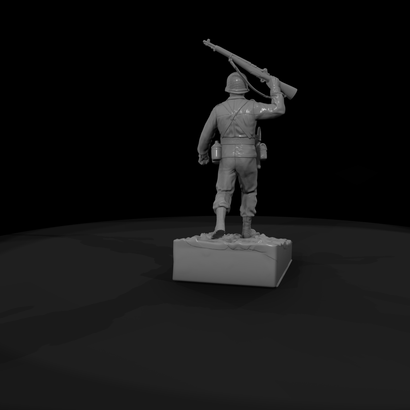 Ww2H 099 United States Army Rifleman