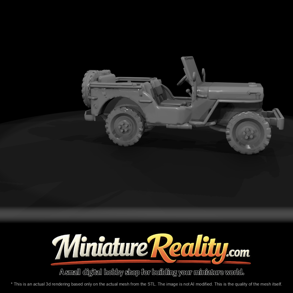 WWII Light Utility Jeep
