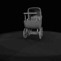 antique-doll-pram-perambulator-doll-carriage — thumbnail 7