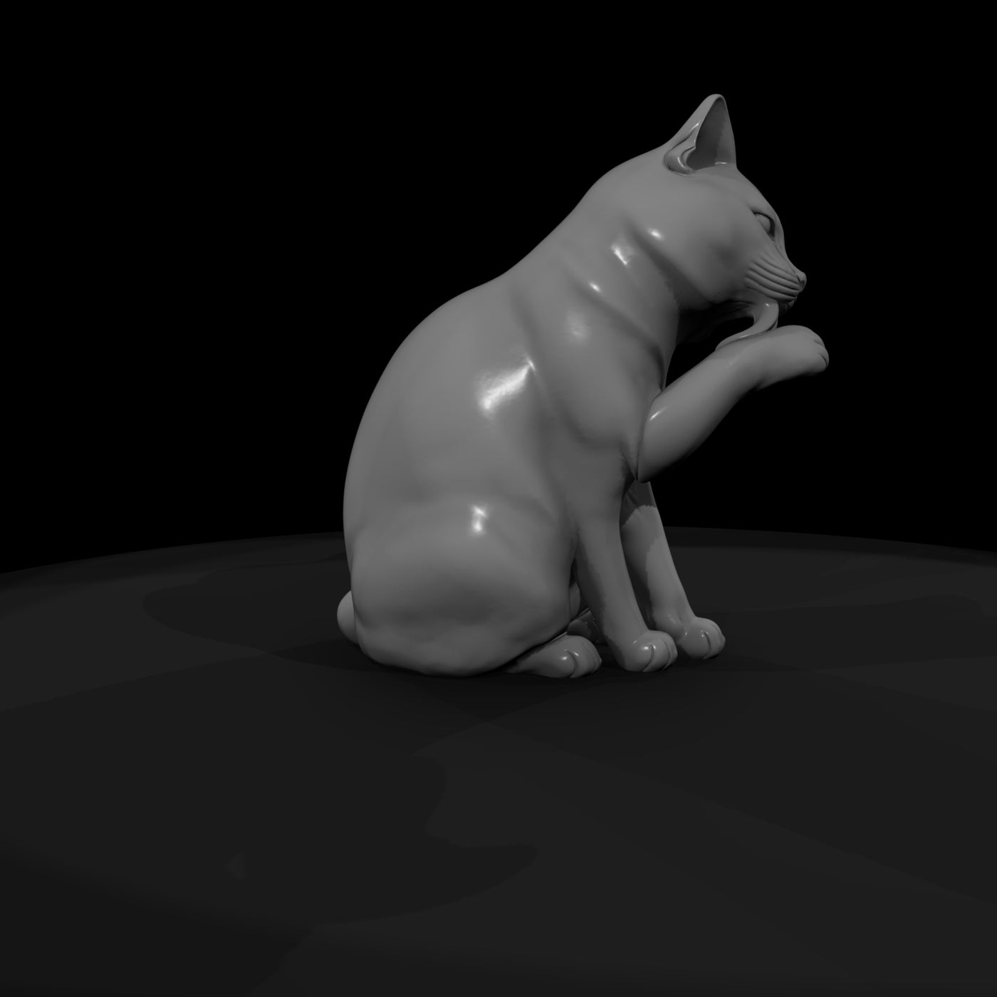 seated-grooming-cat-miniature-631062