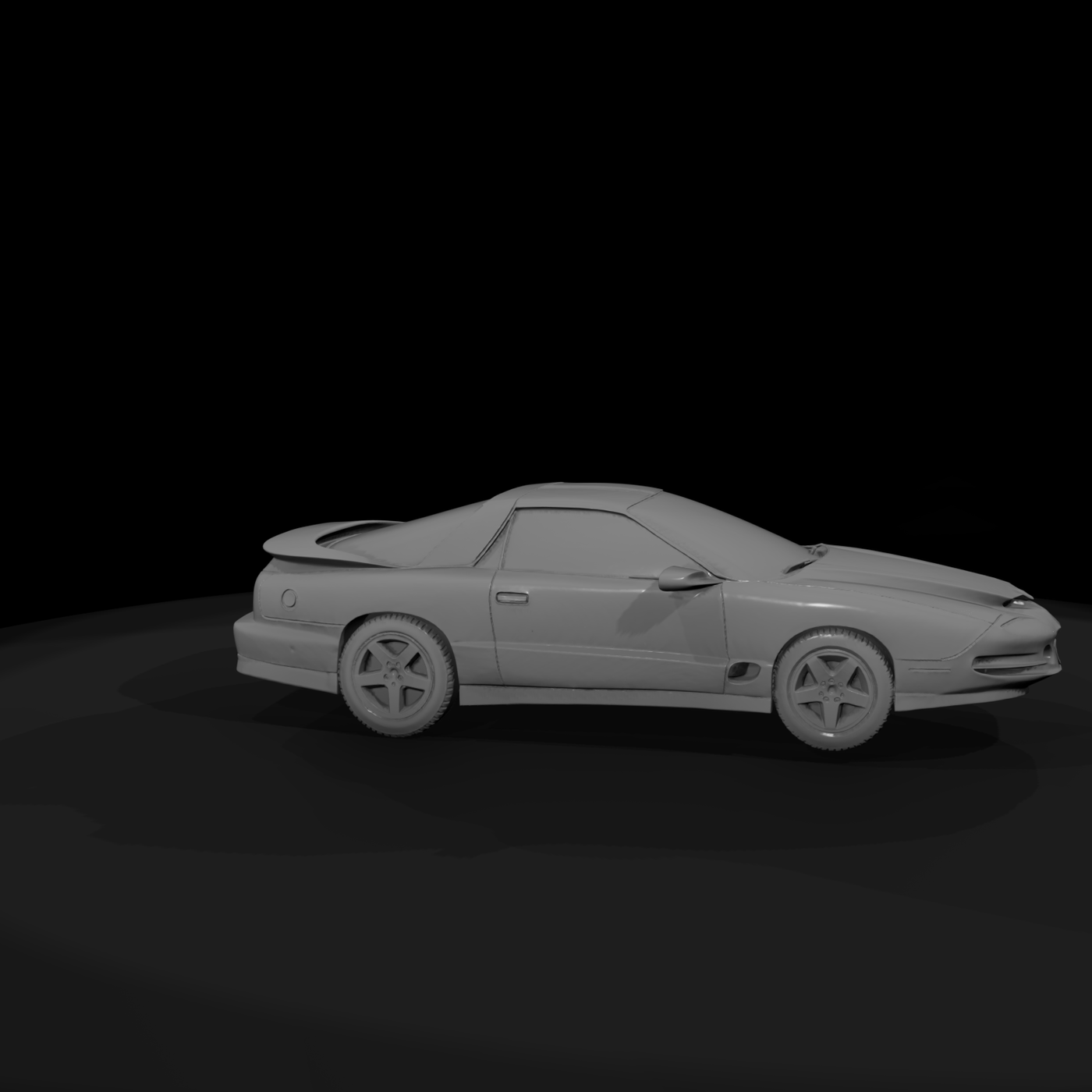 1990s Trans‑Am–Style Coupe — Car