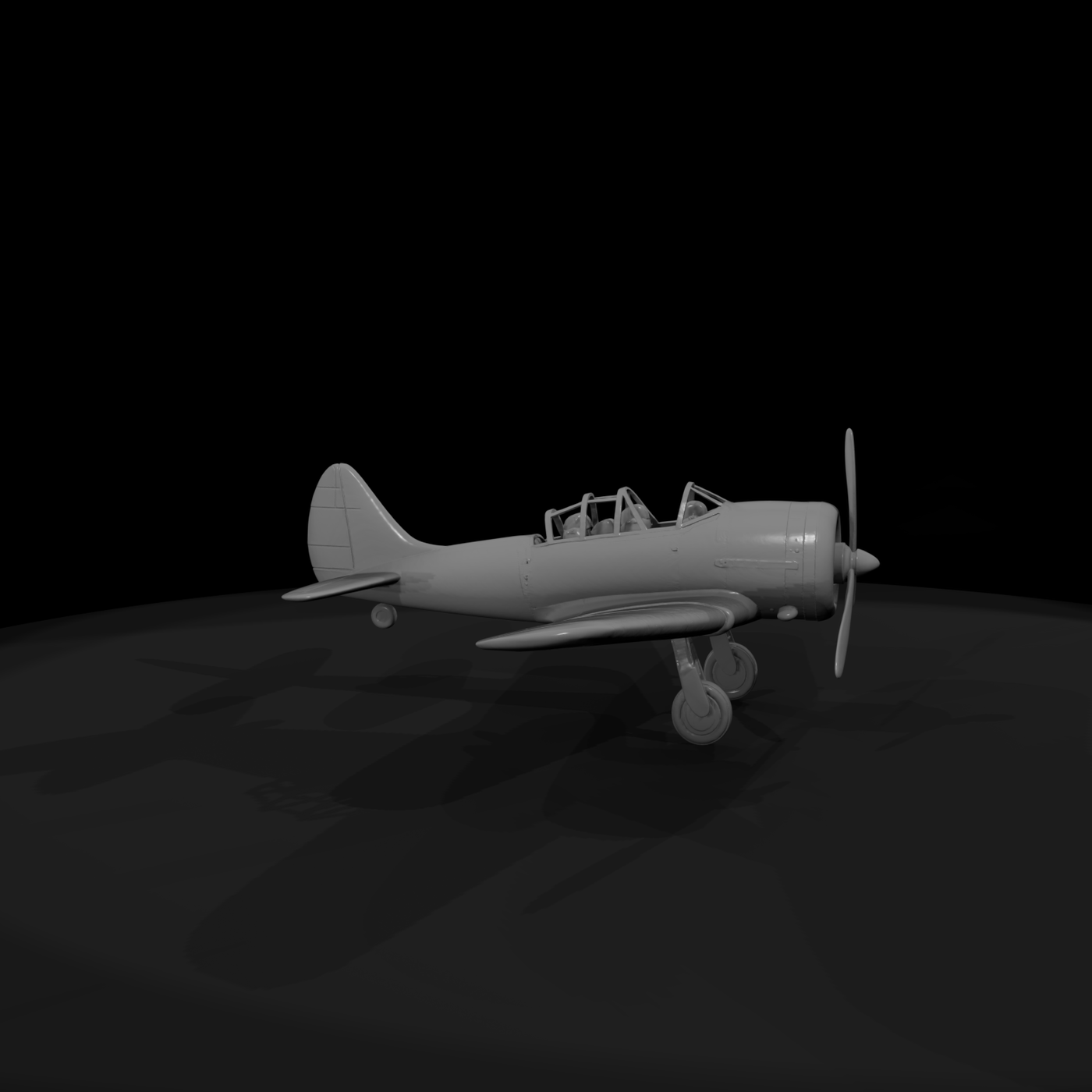 WWII Fighter Plane — Accent