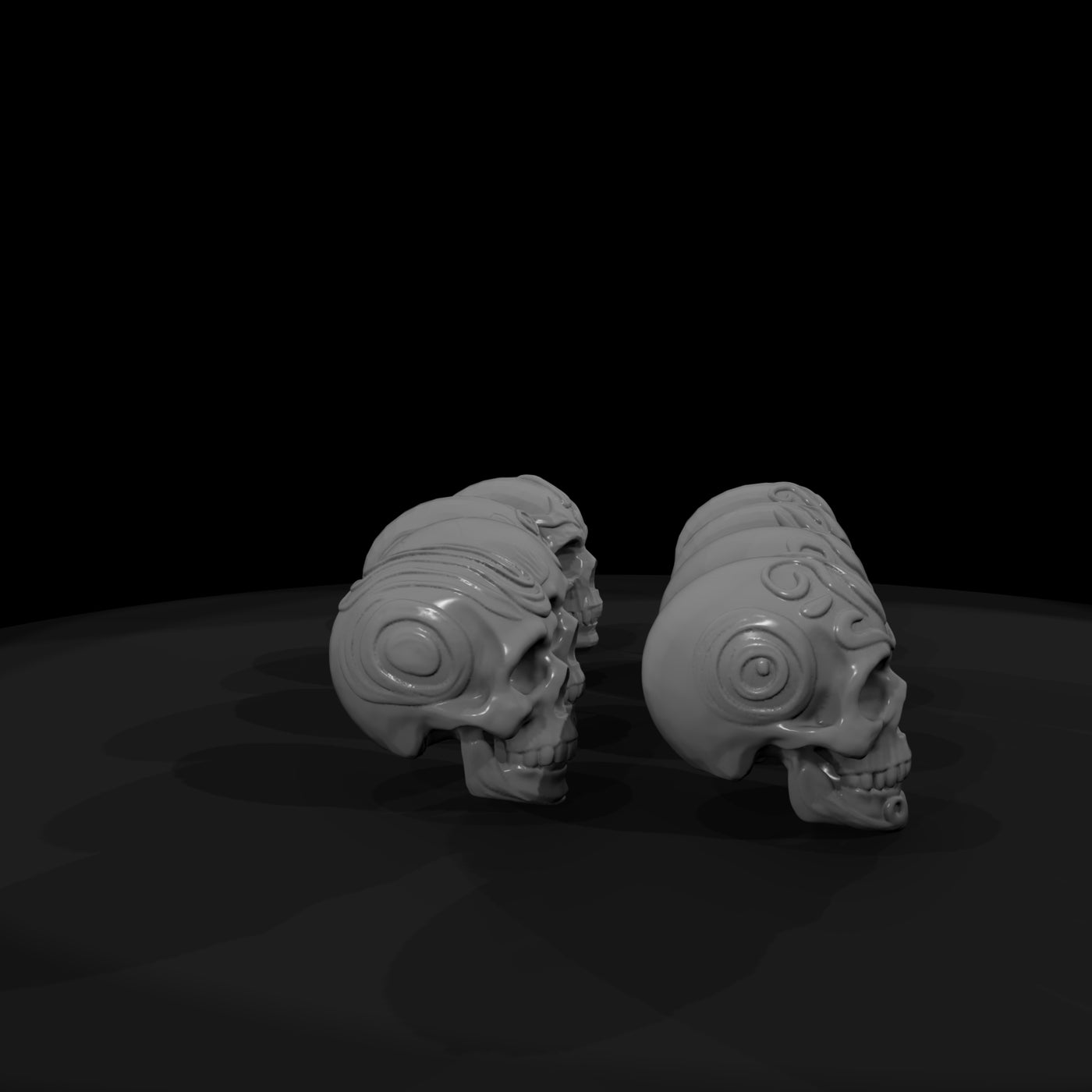 decorated-skulls