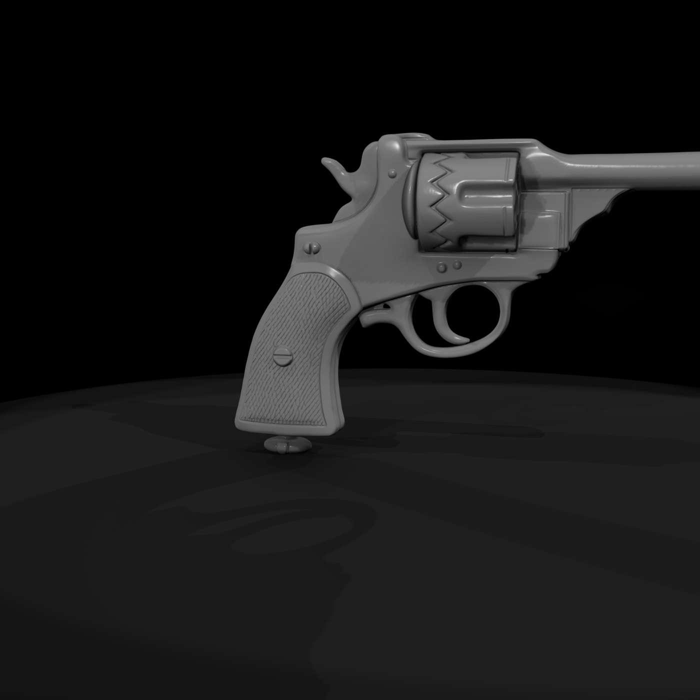 Webley-Fosbery Automatic Revolver