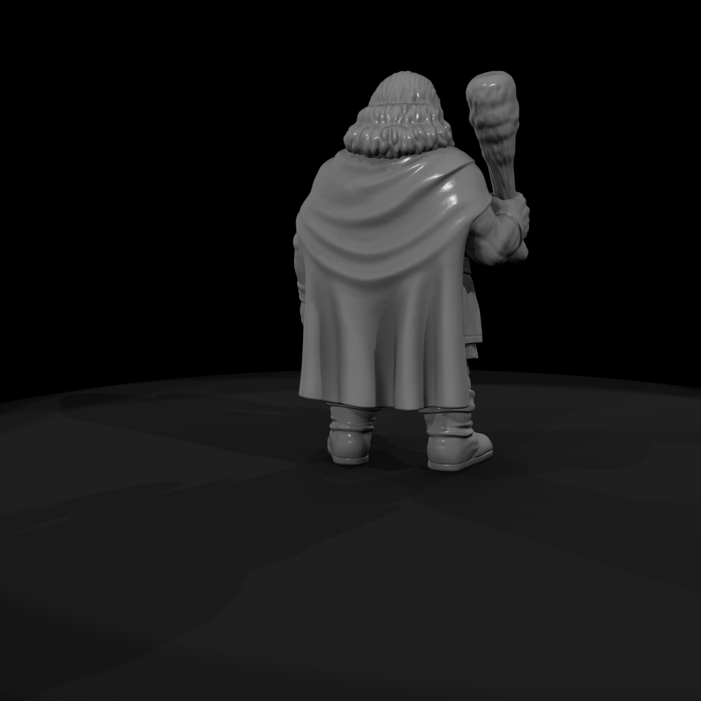 Myth 0398 Mythology Dagda Miniature Figure