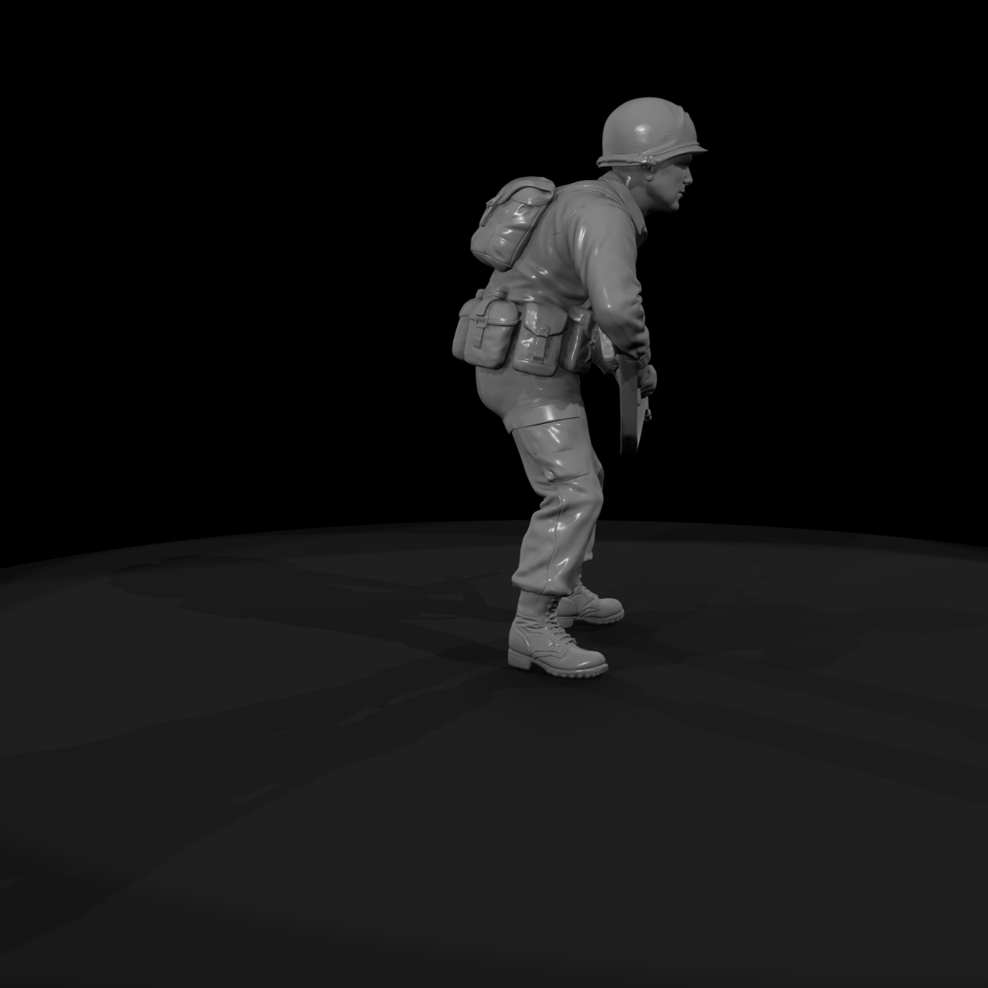 Vn Army 097 Vietnam U S Army Rifleman Figure