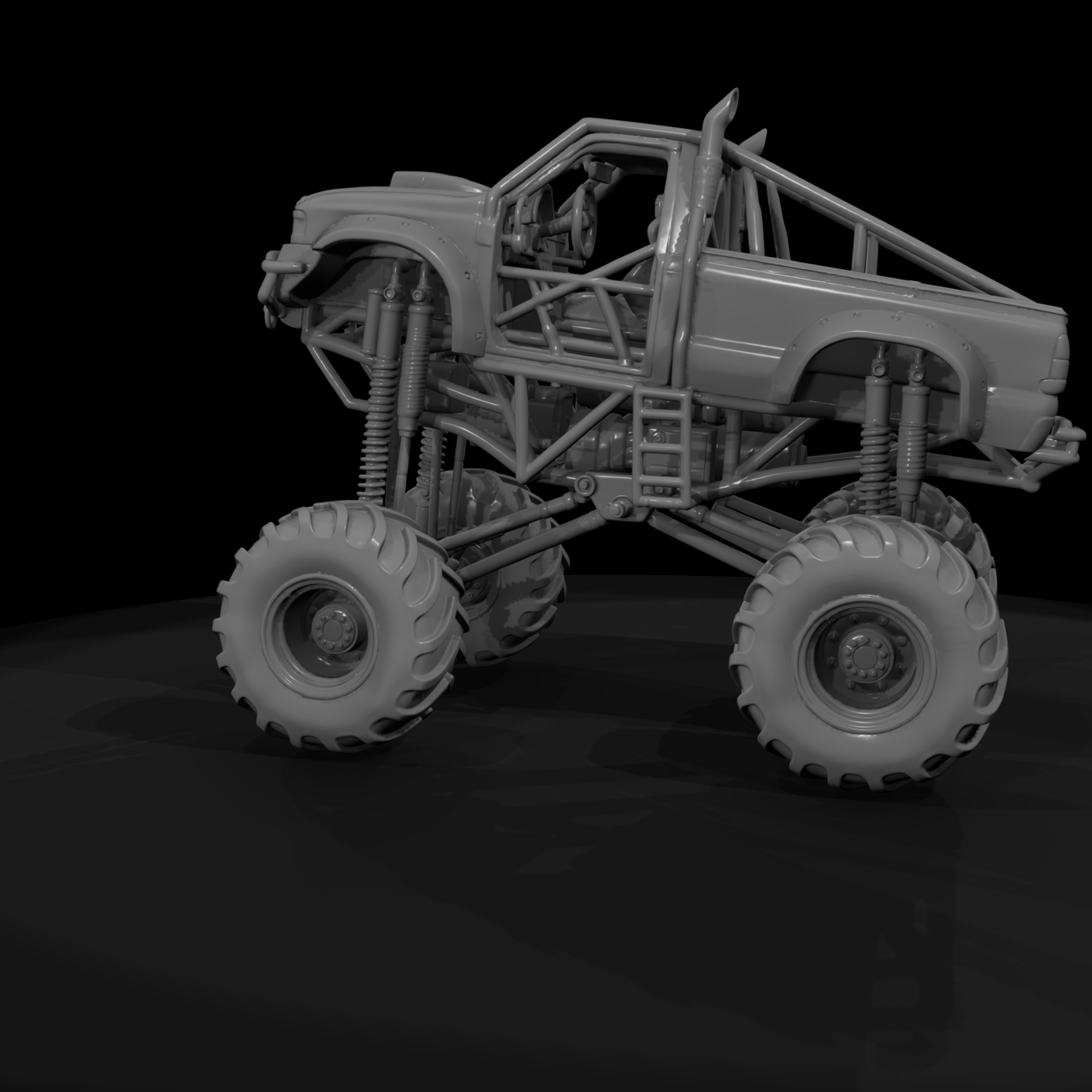 Car 016 Monster Truck Crushzilla